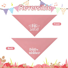 Agroon bandeau chien ajustable triangle rose XL, s'adapte facilement.