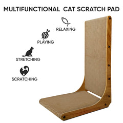 AGYM grattoir en carton renouvelable, solution écologique et durable pour chats.