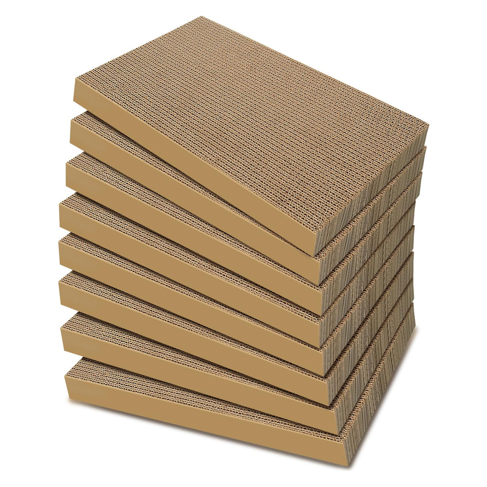 AGYM Tapis-grattoir carton grand modèle – face utilisable, idéal pour grands chats.