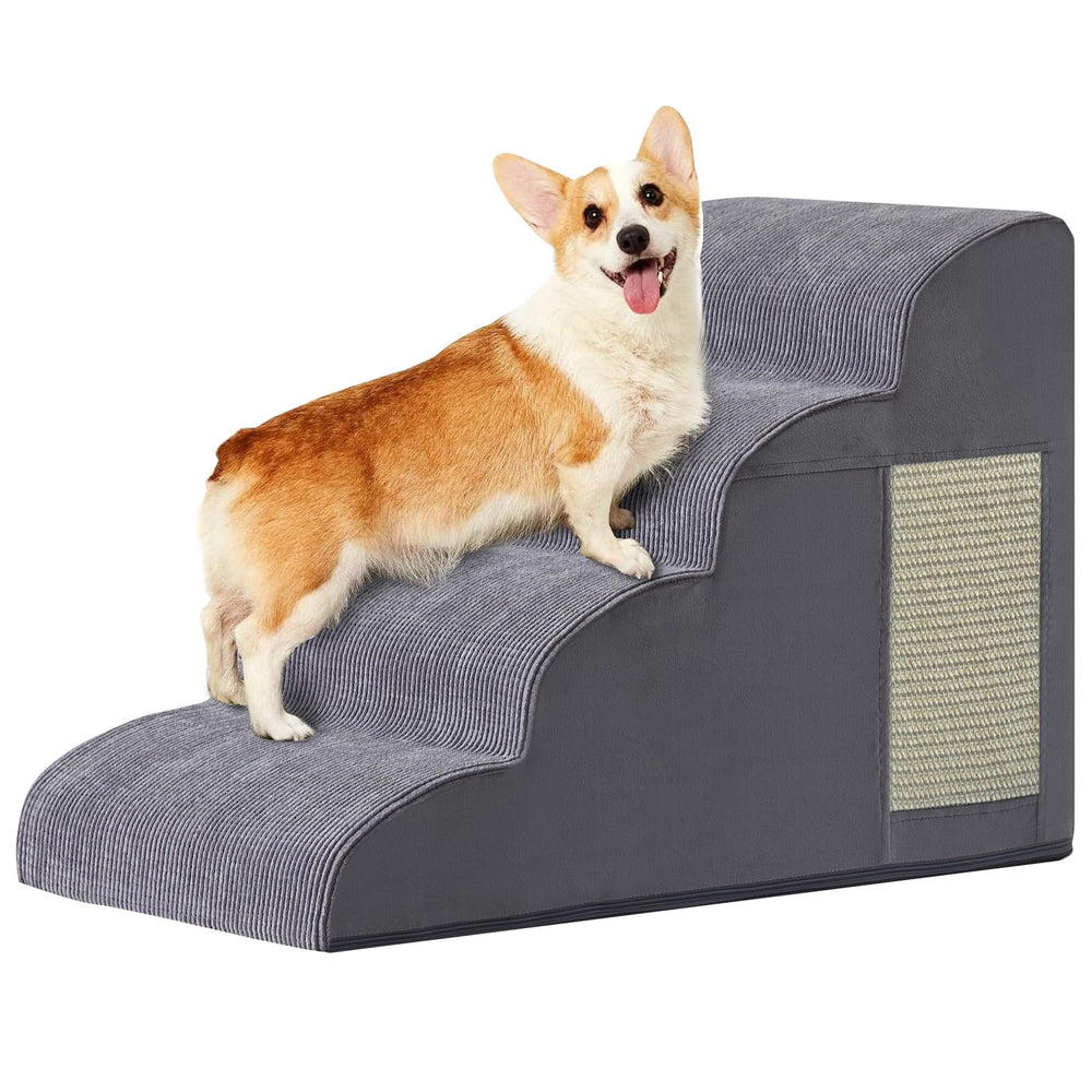 Escalier Ahpmeoa pour chiots près du lit avec accès facilité