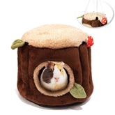Aichillatum refuge petit animal peluche: refuge doux et sécurisé.