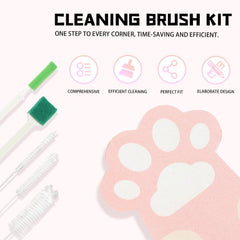 AIMAOGOU brosses fontaine vertes, nettoyage précis des coins pour eau propre.