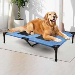 Aimease lit chien surélevé avec cadre renforcé offrant stabilité