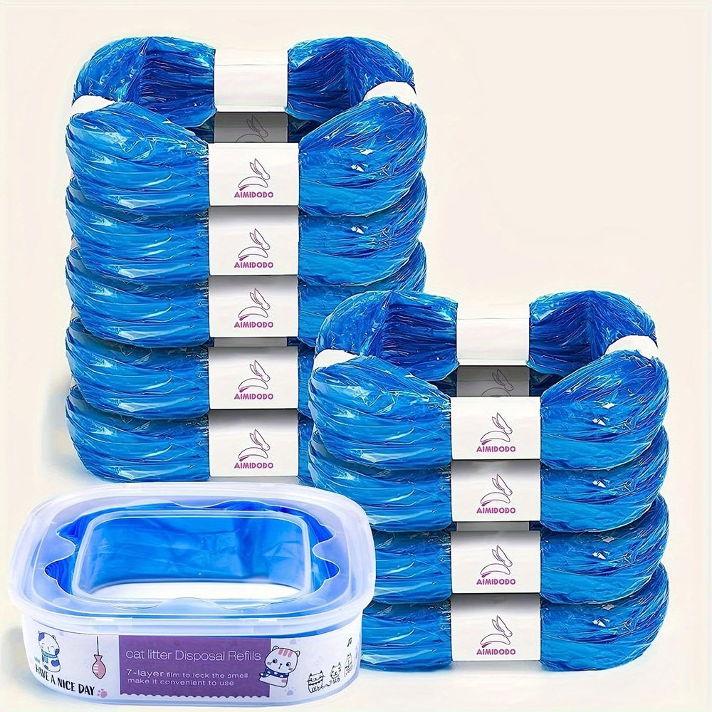 AIMIDODO 9-pack récharges Litière Genie, pratique et longue durée par chat.