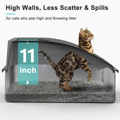 Grand format XL, dimensions 23x15x11 pour grands chats.