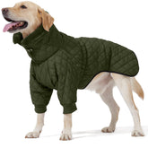 Manteau AITOLI chien avec fermeture-éclair double, protection du vent et de la pluie.