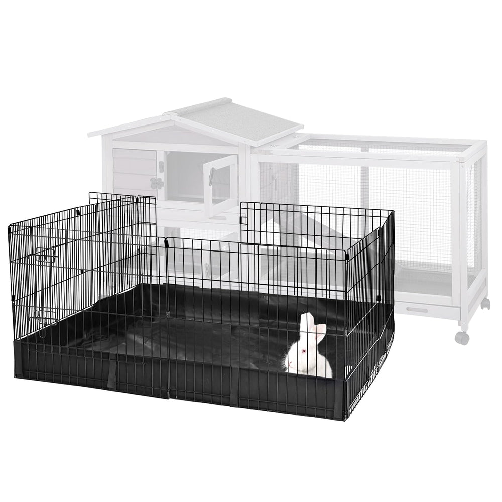 Aivituvin extension parc – espace 16 pieds carrés pour petits animaux.