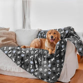 AIWEK couverture chien motif imprimé protège des taches et déversements.