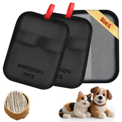 Gants Aiwojiujiu anti-poils electrostatique, nettoyage rapide sur canapé et tissus.