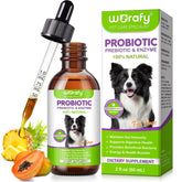 Akareni Probiotiques Liquides pour Chiens – Bouteille, soutien digestif quotidien.