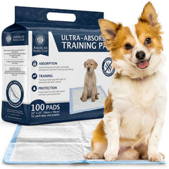 Tapis AKC anti-fuites pour chiots offrant une protection des sols.