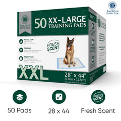 AKC Tapis parfumé pour chiots XXL 28x34 contrôle des odeurs