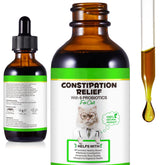 Laxatif Akeeronn pour chat, gouttes saveur poulet rôti facilitant le transit.