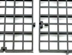 ALEGI séparation poissons bac aquarium grille plastique noir, habitat ordonné.