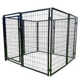 Cage ALEKO en acier 5x5x4, vue extérieure, idéal pour extérieur sûr