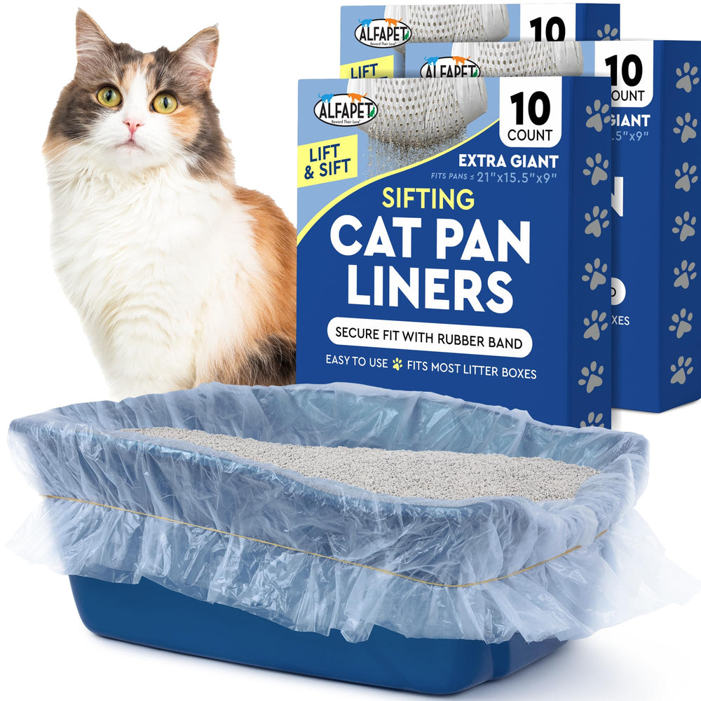 Alfapet Original sacs tamisants extra-grands pour bac à litière.