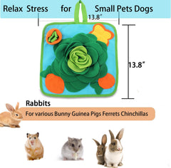 Alibuy Mat Interactif Petits Animaux vert favorise la curiosité et l'exercice mental.