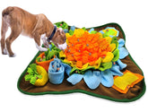 Alibuy tapis-snuffle chien intérieur anti-glissant pour stimulation naturelle.