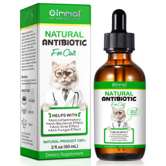 ALIVO antibiotiques pour chats, bouteille 2oz, soutien immunitaire potentiel.