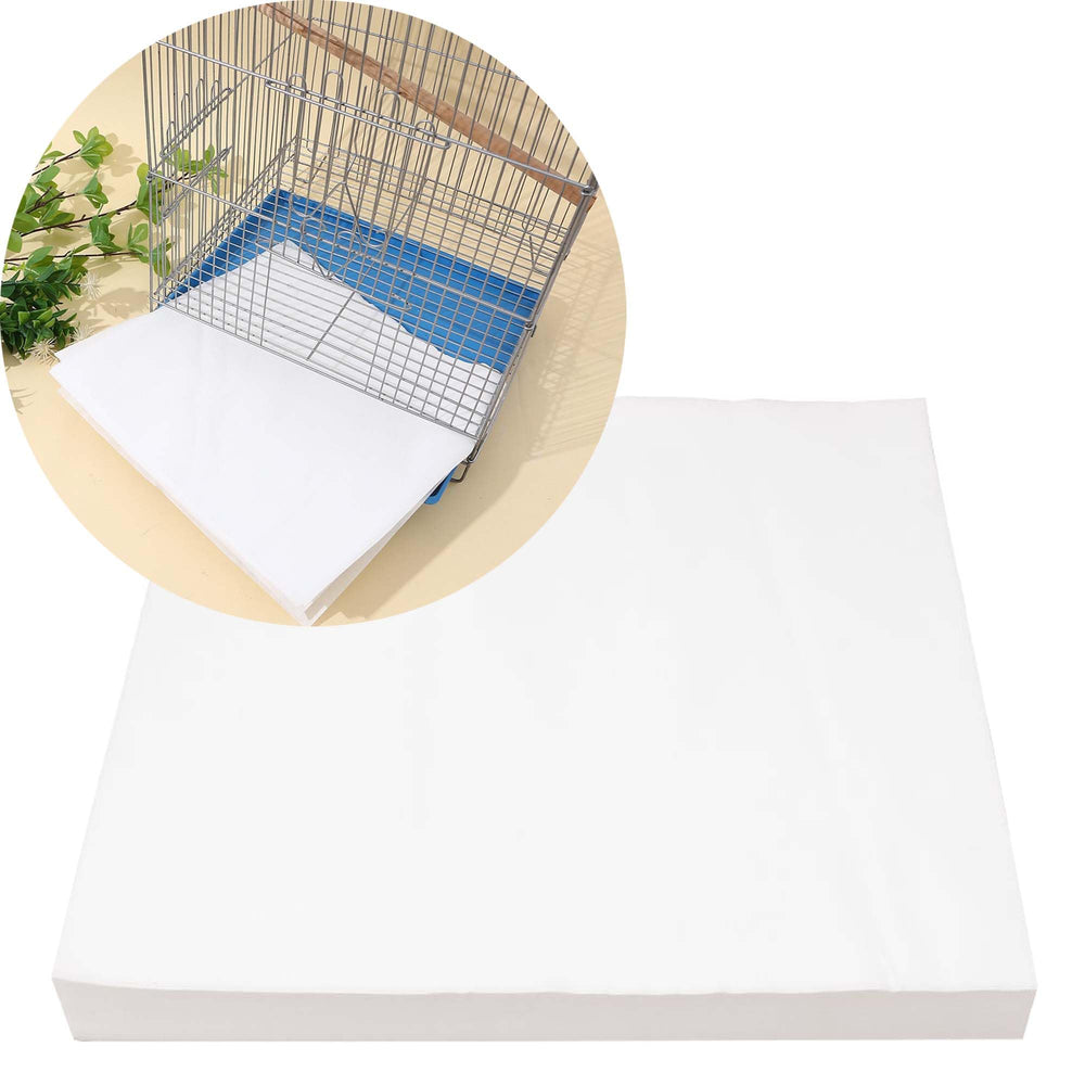 Allazone – papier liner cage oiseaux, 100 feuilles pour un entretien rapide