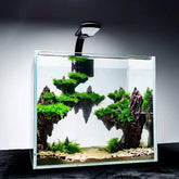 Allcolor ile elf roches decoratives pour aquarium, paysage plus realiste et naturel