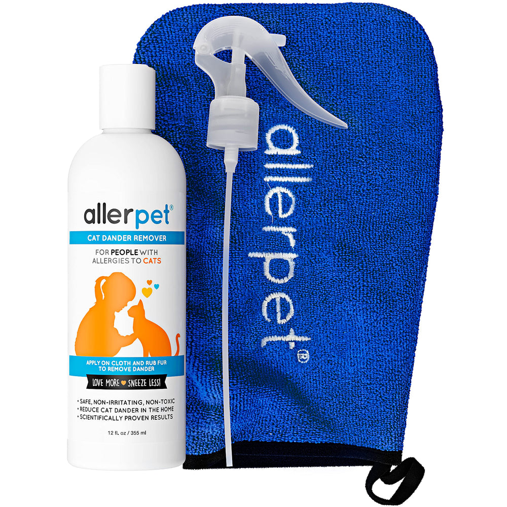 Allerpet Aloe Vera Free — bouteille pratique pour soin sans rinçage et pelage doux.