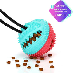 Balle mordillable ALLRIER à dureté variable pour sensations variées lors du jeu.