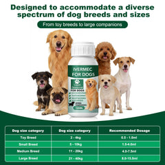 Emballage Alltripal Lvermect, produit net et clair pour les soins canins