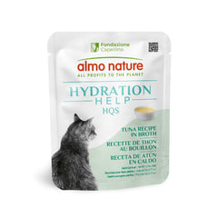 Almo Nature HQS Hydration Help packshot: sachets faciles à doser.