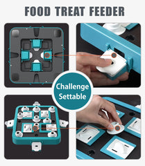 Aluckmao puzzle chien – grand format, offre espace et exploration pour les friandises.