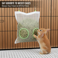 AlustraVive mesh-durable-anti-rongeur maintien le foin frais.