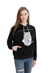 ALYC hoodie capuche: oreilles de chat, style et proximité avec votre animal.