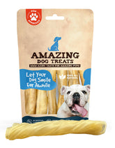 Amazing Dog Treats bâton collagene 6 pouces; ménage dents et hygiène buccale.