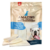 Amazing Dog Treats : tranche épaisse de joue de bœuf, idéale pour mordre et nettoyer les gencives.