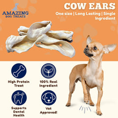 Oreilles de boeuf tranchees epaisse pour une mastication durable