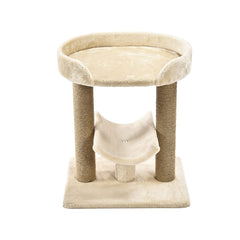Couleur beige neutre, arbre à chat Amazon Basics assorti à la déco
