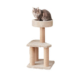 Amazon Basics Arbre à Chat multi-niveaux prêt pour exploration et repos.