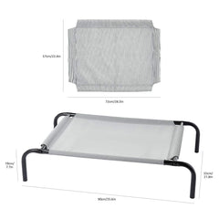 Cadre metal Amazon Basics offre un soutien durable pour petit chien.