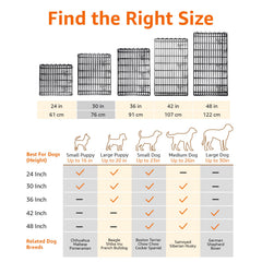 Clôture pliable Amazon Basics avec porte simple pour extérieur.