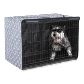Amazon Basics couverture cage chien 36 pouces, intimité et sécurité.