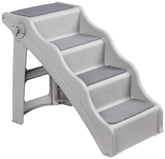 Escalier Amazon Basics pour animaux pliables offrant stabilité pour petites pattes