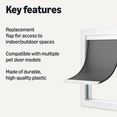 Amazon Basics ouverture porte animaux moyen: flexible et compatible