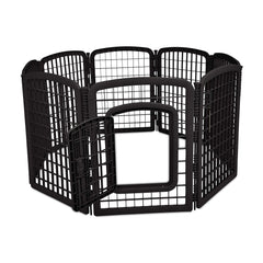 Panneaux en plastique durable Amazon Basics pour assemblage rapide et sécurisé.