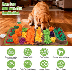 Ameami Tapis Olfactif — énigme-puzzle pour enrichissement mental.