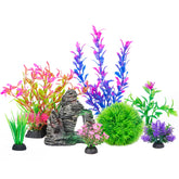 Ameliade Aquarium – Grotte rocheuse décorative offrant cachettes pour poissons.