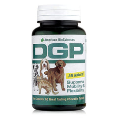 American BioSciences DGP : tablettes à mâcher pour les articulations et la mobilité canine.
