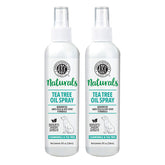 AKC Naturals Tea Tree Oil Spray - bouteille de 8 onces pour démangeaisons et irritations cutanées.