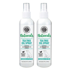 AKC Naturals Tea Tree Oil Spray - bouteille de 8 onces pour démangeaisons et irritations cutanées.