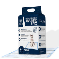 American Kennel Club tapis d'apprentissage grande taille 30x26, couverture accrue et pratique.