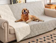 Ameritex couverture lit chien imperméable protège le canapé des liquides.